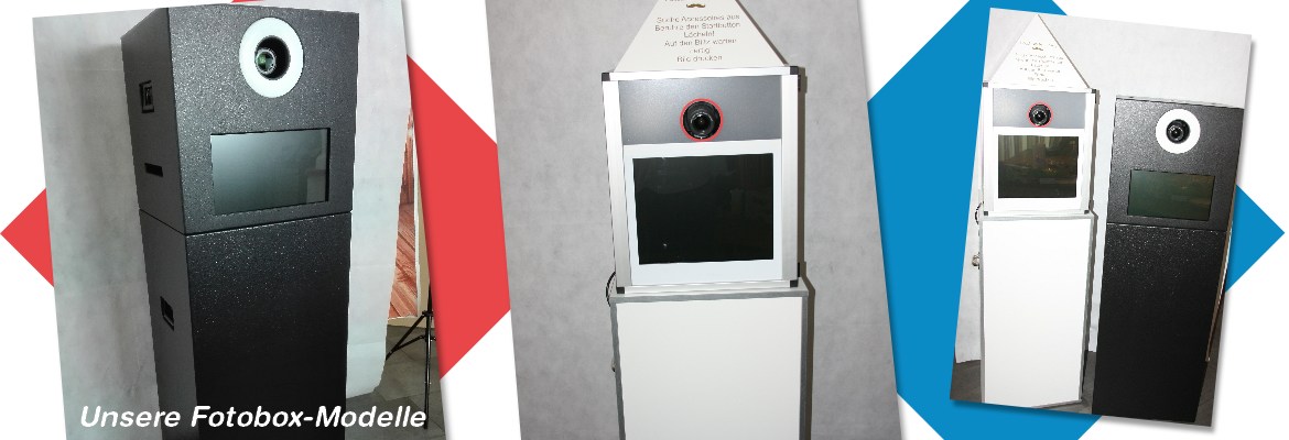 Unsere Fotobox-Modelle